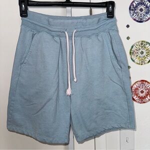 San Francisco Work Shirts Light Blue Casual Shorts - Size M